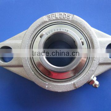 1/2" Stainless Steel Flange Bearing Unit SUCFL201-8 Equivalent SSUCFL201-8 2 Bolt Mounted Bearings
