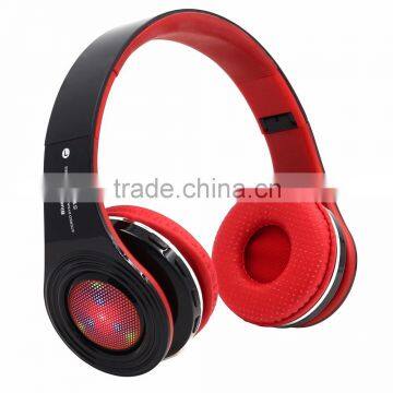 LED Scroller and EQ function Heandband Stereo wireless binaural headsets bluetooth In Stock from China factory