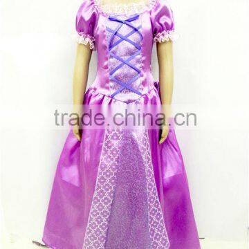 Purple Girls Classic Rapunzel Princess costume