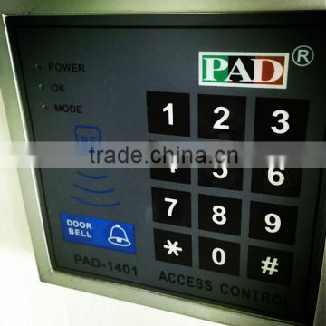 Access control panel for automatic door / card reader / password read