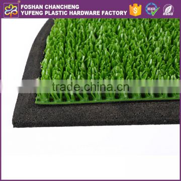 Good decoration roll and entrance matting available chemical resistant artificial turf grass floor mat