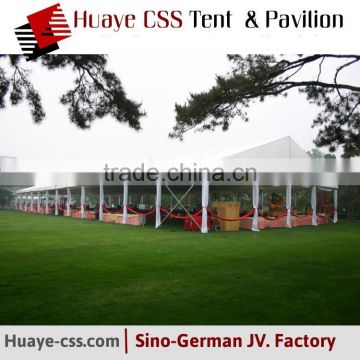 Manufacturing temporary tensile fabric canopy structure building