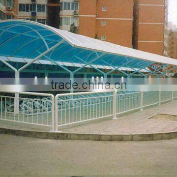 FRP bike awning