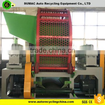 Hot sale professional waste tire shredder with CE