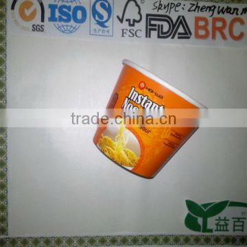 large paper instand noodle packaging