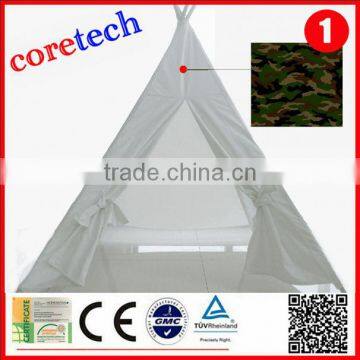 Hot sale popular camouflage tent for kids, teepee tent