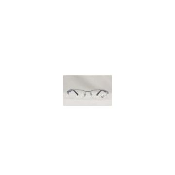 Men\'s / Women\'s Blue Semi Rimless Ray Ban Eyeglass Frame RB6195 2507 51-18-135