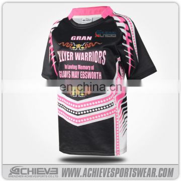 wholesale women's rugby jerseys 100% polyester