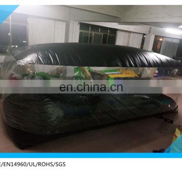 dust proof indoor bubble tent/ inflatable car cover, car capsule storage
