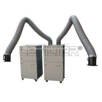 Portable mobile welding fume smoke dust collectors