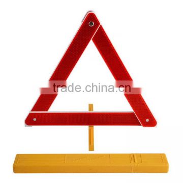 Durable hot sale triangle warning plastic