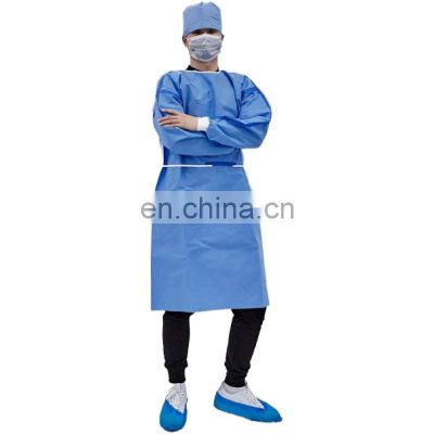 Patient Surgical Products SMS Dental Knitted Cuffs Laboratory Gown