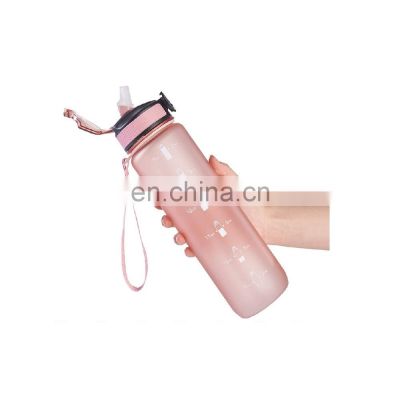 Factory cheap price 1 L promotional food grade portable durable colorful sublimation bottle sport