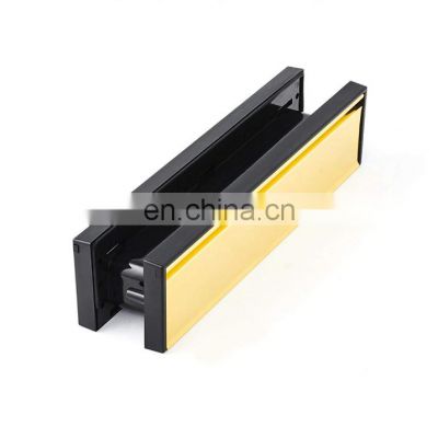 Door Mail Slot By Telescopic Sleeve & Gold Sealed Flap - Compatible with Any Door Type