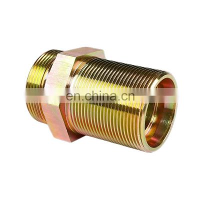 High Quality Steel Pipe Connectors High Pressure Hydraulic Stainless Steel Compression Fitting