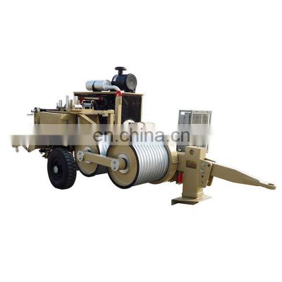 Hydraulic cable puller machine cable stringing equipment for transmission line construction