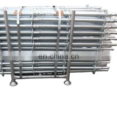 Hot dipped galvanized 3m or 4.5m  ringlock scaffolding ledger modular system scaffolds in stock