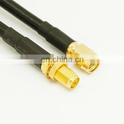 Male To Female Coaxial RG174 RG59 RG58 SMA Connector