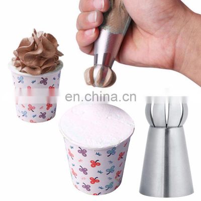 Cream Decoration Mouth Silicone Pastry Nozzle Cream Dessert Cake Biscuit Kitchen Baking Baking Decoration Tools Accessories 3pcs