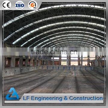 Long span steel structure swimming pool roof