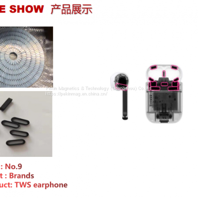 Customized shape N52 N54  high magnetic force Sintered Neodymium Magnet for TWS earphone