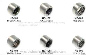 Excellent quality needle roller bearings NB104R/BA609/HK17X23.8X17