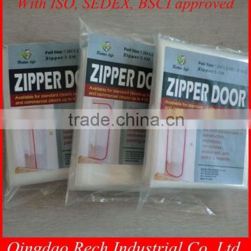 SGS certificate plastics dustproof zipper door