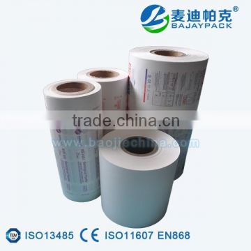 Sterilization Medical Coated Paper Roll For Medical Device