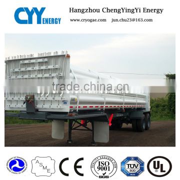 lpg lng cng tank trailer, high quality cng tube trailer