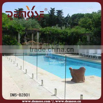 retractable customized plexiglass swimming pool fencing