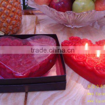 new design wedding decoration heart-shaped candle on sale
