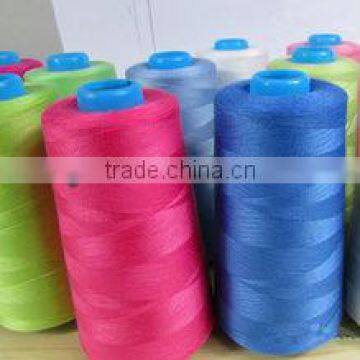 spun polyester yarn for sewing thread