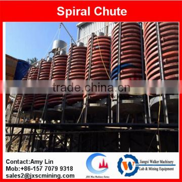 chrome process machine spiral chute separator