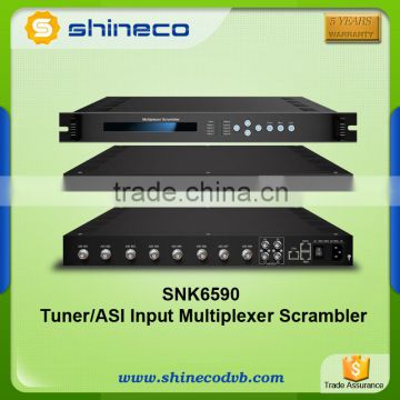 DVB-T2 System 8 ASI Input Multiplexer Scrambler                        
                                                Quality Choice
