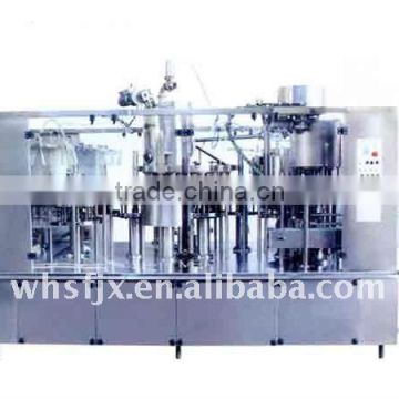 Three in one hot filling machinery