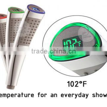 The Temperature sense LED handle Shower with manufacturer in xiamen