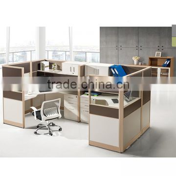 Full melamine office partition Simple design