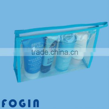 Recyclable and eco- friendly pvc zipper bag