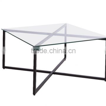 cheap square glass coffee table