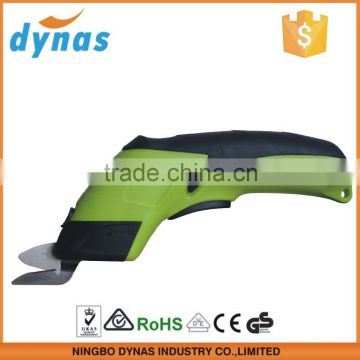 Battery powered fabric electric shears with 3.6V Li-ion Battery