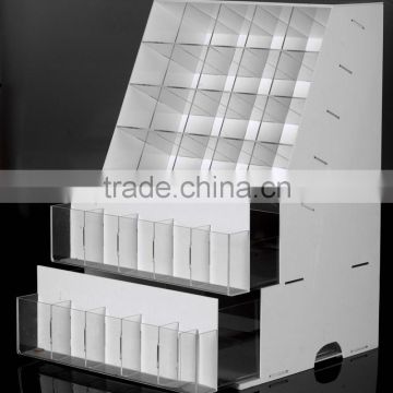 Acrylic display stand/desktop acrylic display stand/acrylic cosmetic display stand