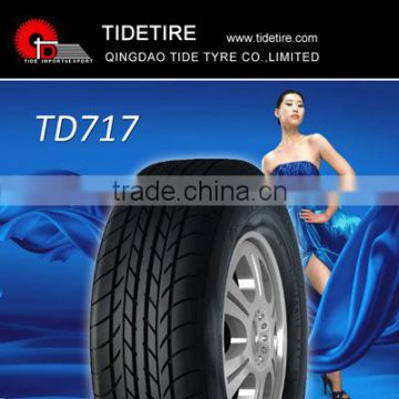 Chinese top quality pcr radial car tires HD717 195R14C