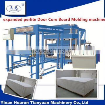 Perlite fire door core board molding machine