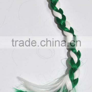 Colorful Show girl synthetic braid Dreadlock pontail extension hair N388