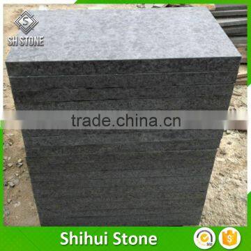 hot sale cheap black basalt stone prices flamed