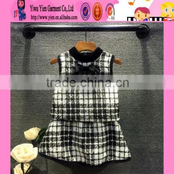 Autumn New Arrived Hot Sale Kids Dress Model Factory Direct Two Piece Outfit Latest Dress Designs For Baby