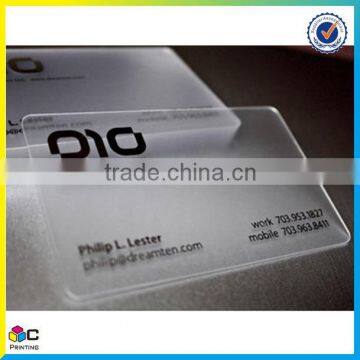 Professional production superior quality printing plastic vip card