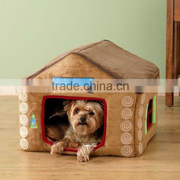 cute dog house pet plush house, pet plush house, plush mushroom pet home