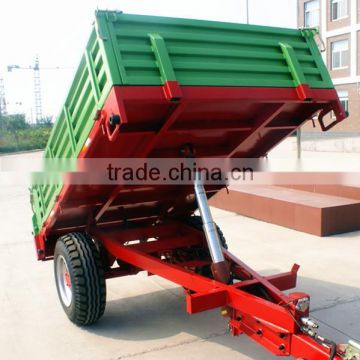 1.5 ton agricultural machinery cargo tipping trailer european style farm trailer