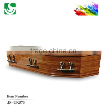 Professional best sell funeral solid wooden coffin supplier